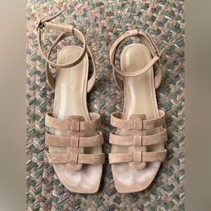 Ann Taylor nubuck sandals